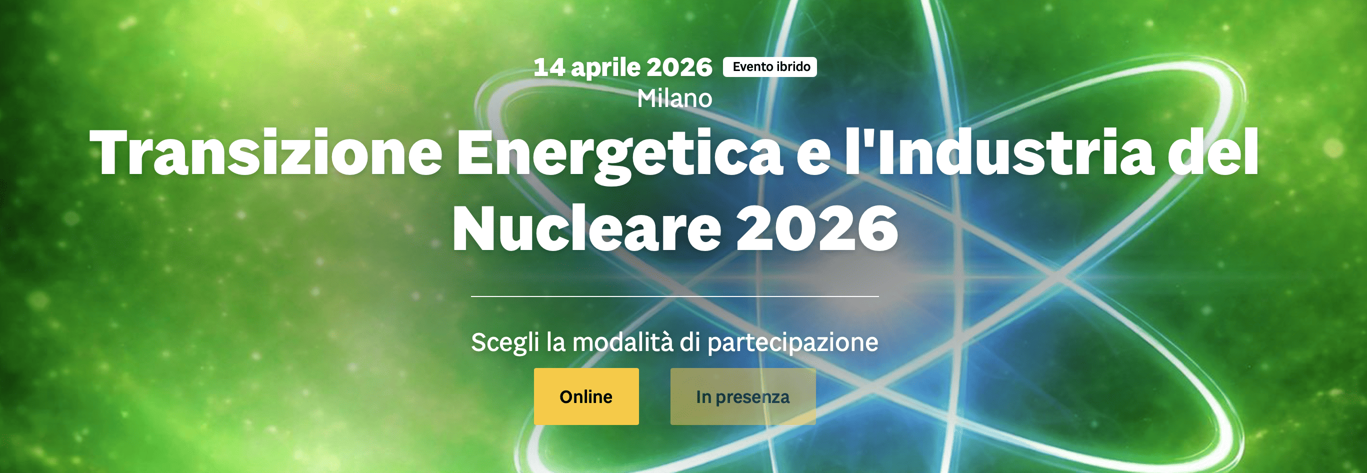 Transizione Energetica e l'Industria del Nucleare 2026